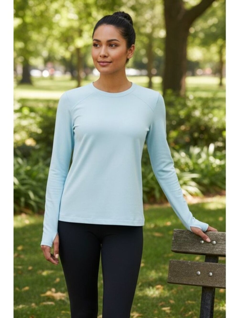 Mondetta XL Athletic Anti-odor Moisture Wicking Active Top Thumb Holes Shirt